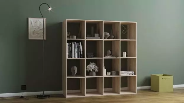 Стеллаж Scout 16 секций, цвет Анзиано