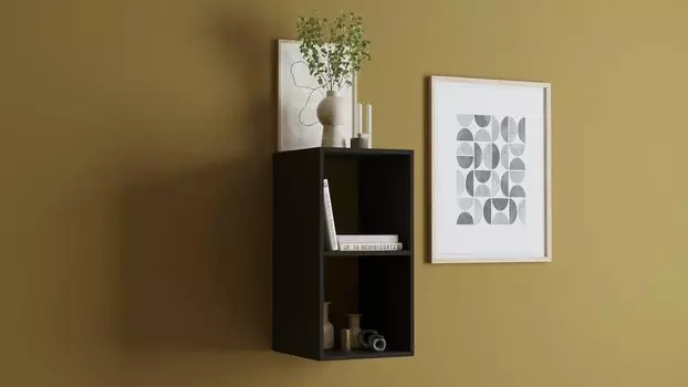 Стеллаж Scout 2 секции, цвет Графит