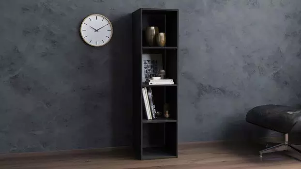 Стеллаж Scout 4 секции, цвет Графит