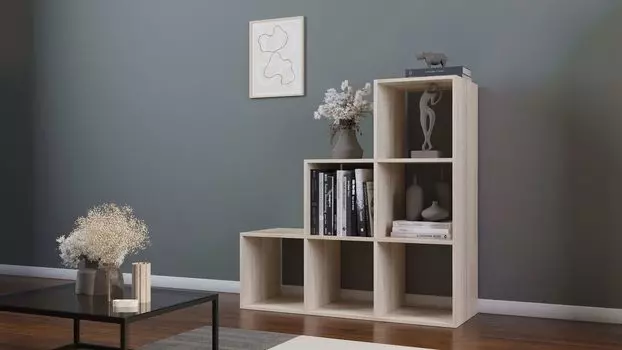 Стеллаж Scout 6 секций, цвет Анзиано