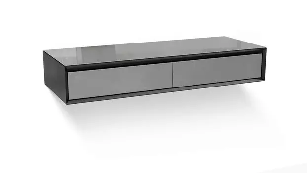 Стол консольный Glass, цвет Черный Серый