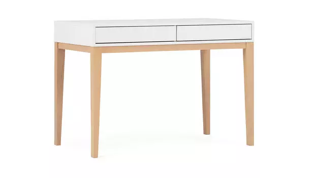 Стол Orel, цвет Белый премиум, Дуб сонома