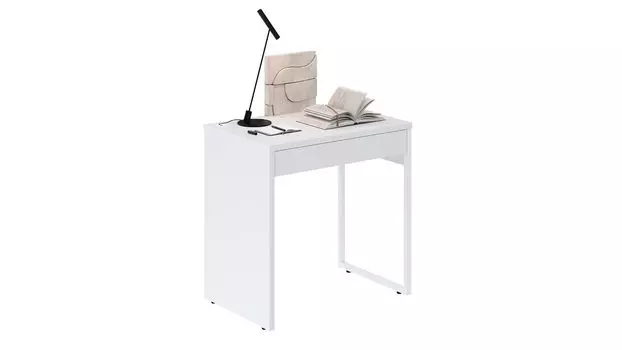 Стол письменный Nero 075 075 050, цвет белый