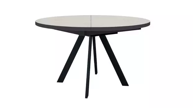 Стол раскладной Bari, цвет Хромикс белый (d100)