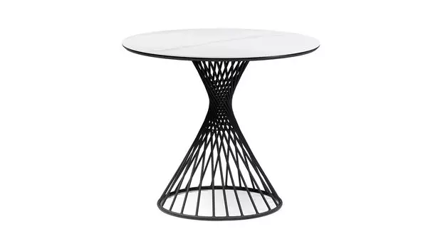 Стол Вивиен белый мрамор