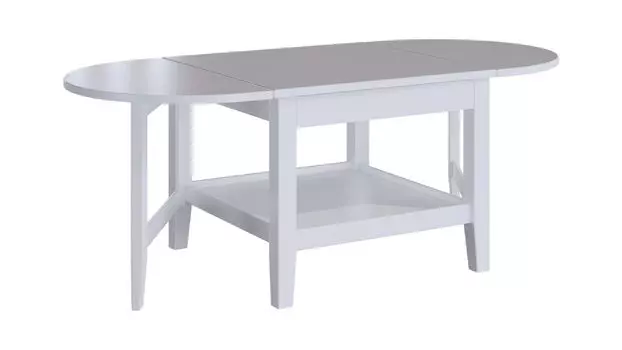 Стол журнальный (без ящика) Terek, цвет белый