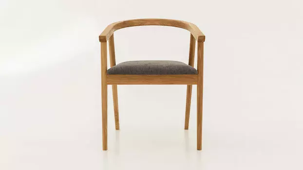 Стул деревянный Arcus дуб масло бесцветное