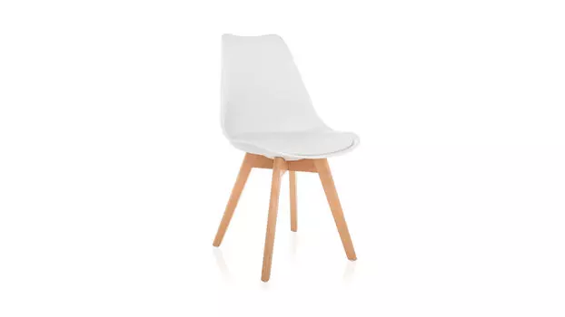 Стул деревянный Bonuss белый