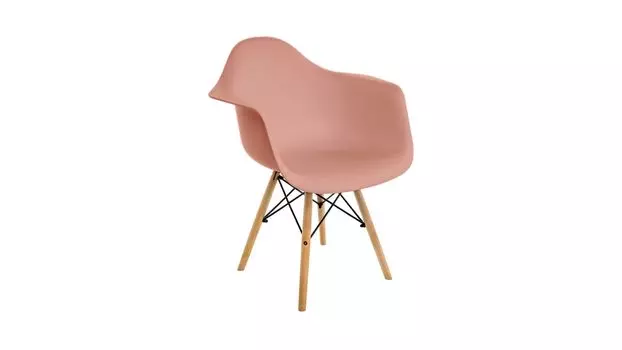 Стул пластиковый Ron лосось