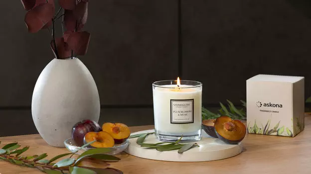 Свеча Цветок сливы и мускус