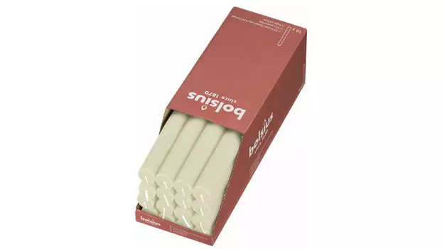 Свеча декоративная Shine New 27 нежная жемчужина