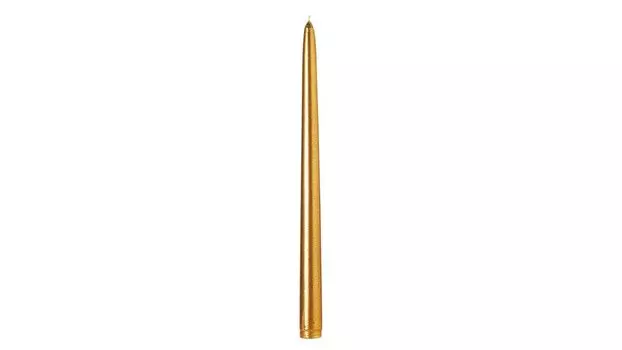 Свеча столовая 22-290 золото