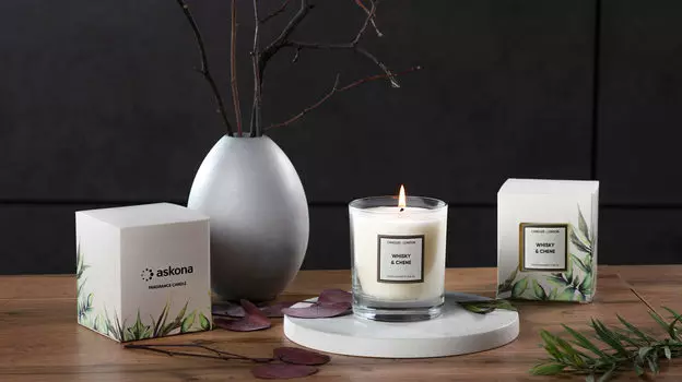 Свеча Виски и Дуб