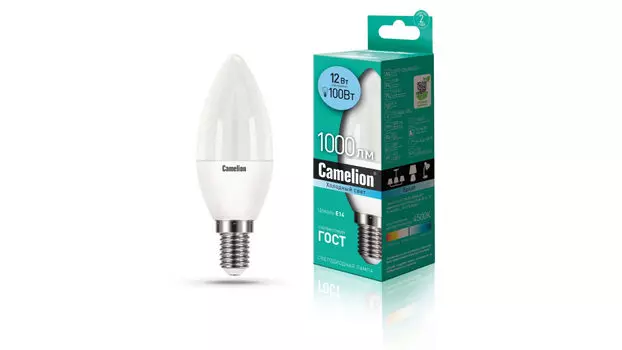 Светодиодная лампа LED12-C35-845-E14