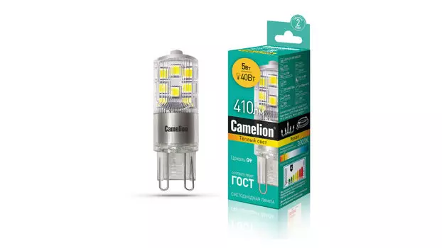 Светодиодная лампа LED5-G9-NF-830-G9