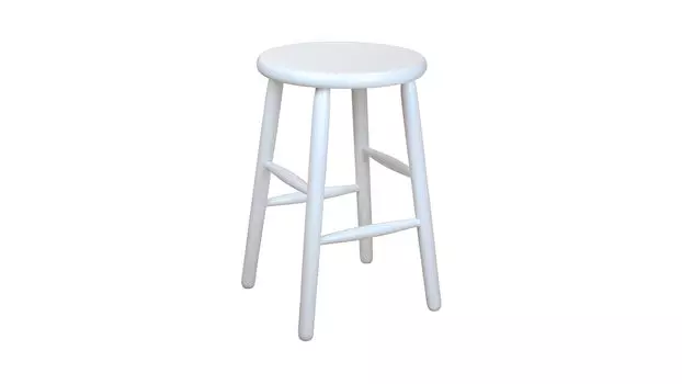 Табурет барный Модерн (Б-белая эмаль)