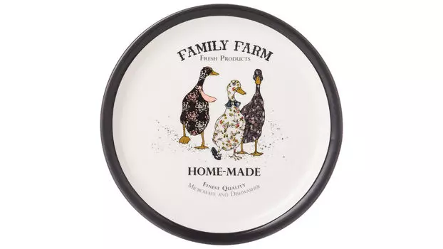 Тарелка десертная Family Farm
