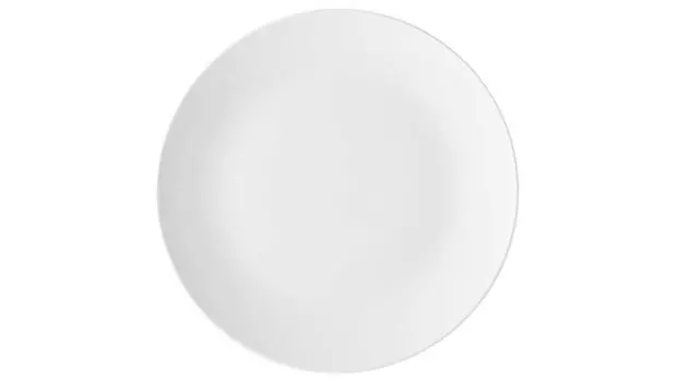 Тарелка обеденная Белая коллекция 27,5 см