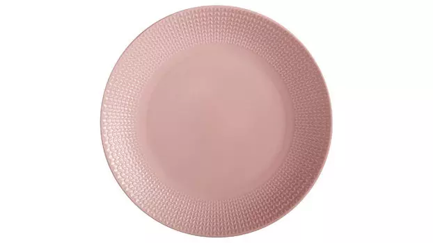 Тарелка обеденная Corallo, цвет розовый