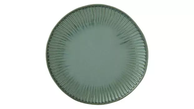 Тарелка обеденная Gallery, цвет зеленый
