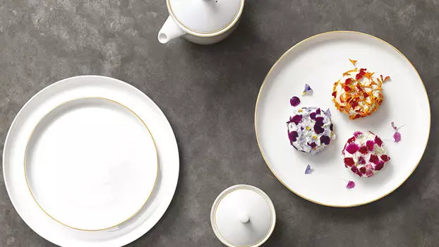 Тарелка обеденная Кашемир Голд 26,5 см