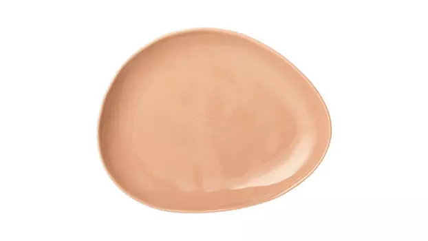 Тарелка обеденная Meadow, цвет пудровый