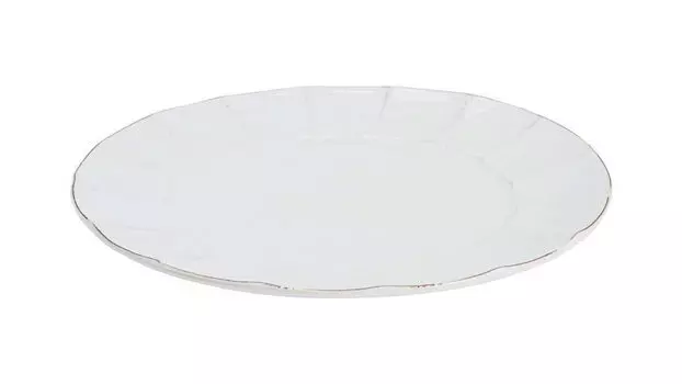 Тарелка обеденная Paris, цвет белый