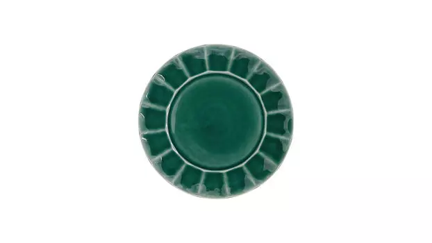 Тарелка обеденная Paris, цвет бирюзовый