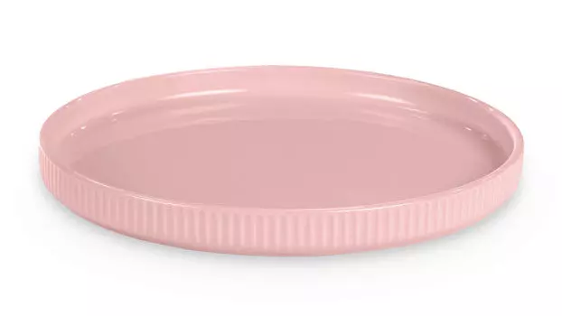 Тарелка обеденная Senlin, цвет розовый
