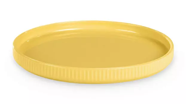 Тарелка обеденная Senlin, цвет желтый