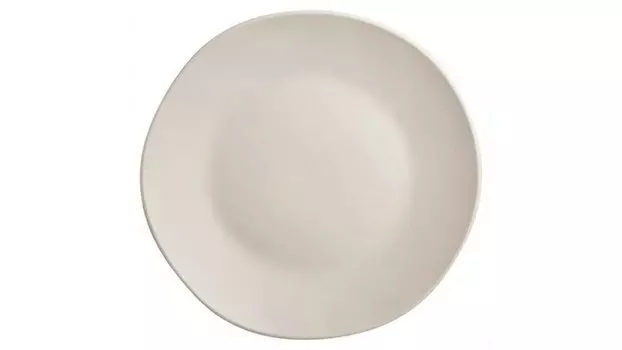 Тарелка обеденная Shadow new цвет бежевый