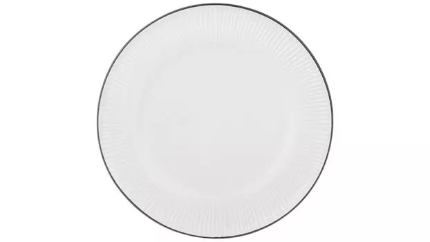 Тарелка обеденная Traditions 25,5, цвет белый