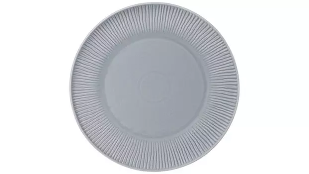 Тарелка обеденная Traditions 25,5, цвет серый
