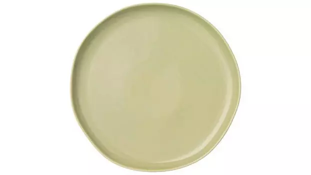 Тарелка обеденная Trendy 25 см цвет зеленый