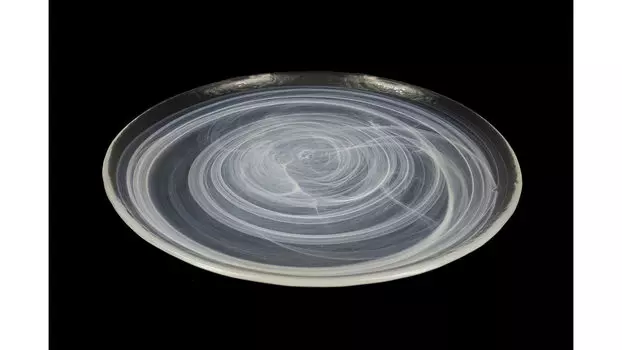 Тарелка сервировочная Опал 21 см, цвет белый