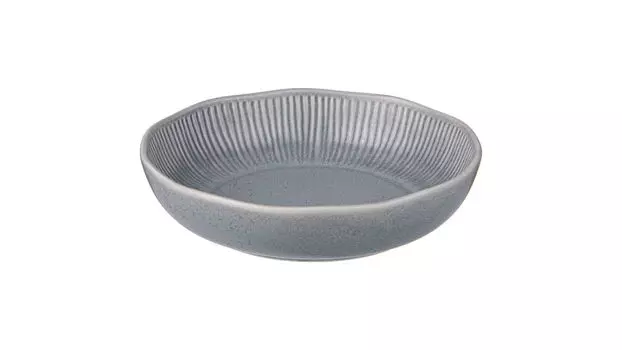 Тарелка суповая Traditions 17, цвет серый