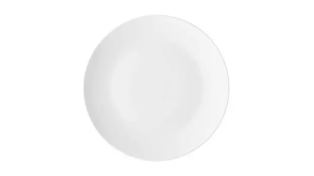 Тарелка закусочная Белая коллекция 19 см