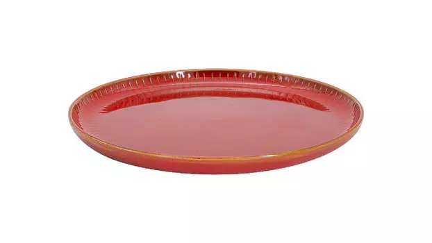 Тарелка закусочная Comet, цвет терракот