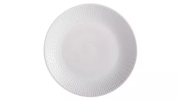 Тарелка закусочная Corallo, цвет белый