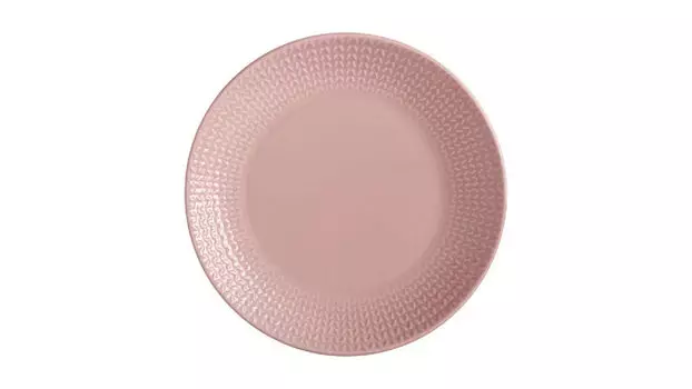 Тарелка закусочная Corallo, цвет розовый