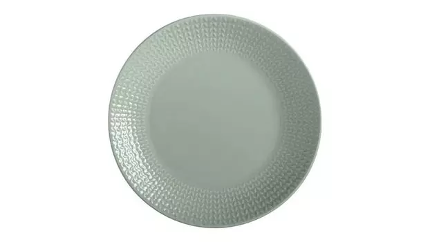 Тарелка закусочная Corallo, цвет шалфей