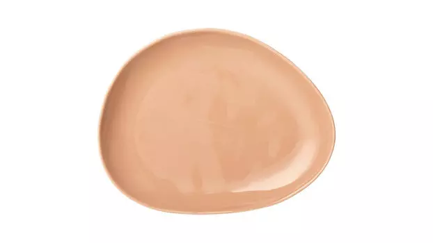 Тарелка закусочная Meadow, цвет пудровый