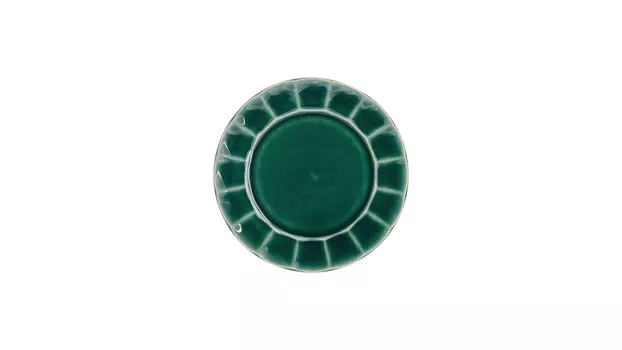 Тарелка закусочная Paris, цвет бирюзовый