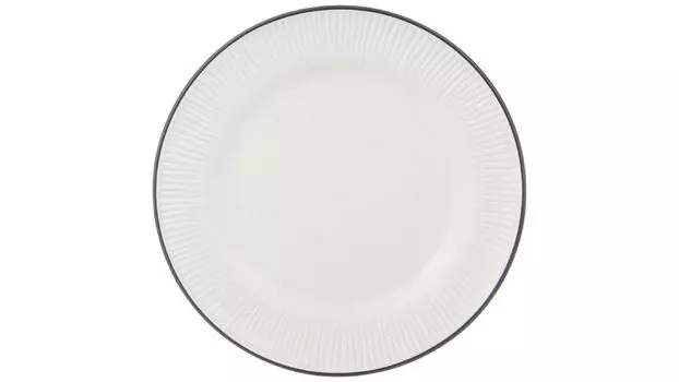 Тарелка закусочная Traditions 20,5, цвет белый