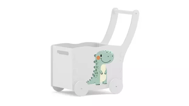Тележка для игрушек Динозавр
