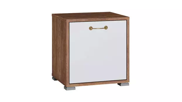 Тумба Argentina, морское дерево, белый премиум