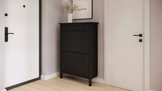 Тумба для обуви Terek 89, цвет черный