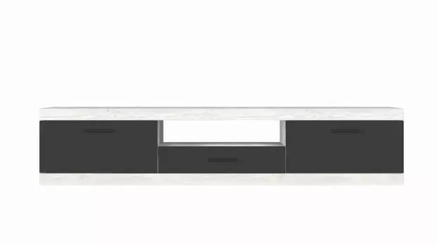 Тумба двухдверная с ящиком Linn, цвет Сосна рандерс+Вольфрам