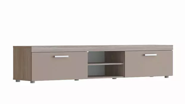 Тумба двухдверная Tiss, цвет Ясень шимо Капучино