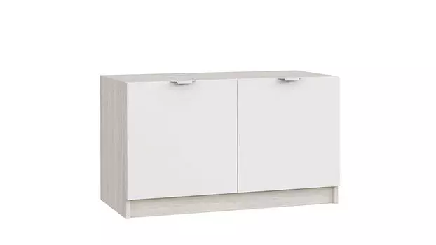 Тумба Kelda, цвет Ясень шимо+Белый